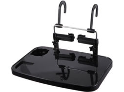 Mesa dupla, suporte para laptop para carro, PC e aço