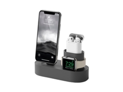 Base LAXISCREED de Carregamento 3 em 1 para Iphone