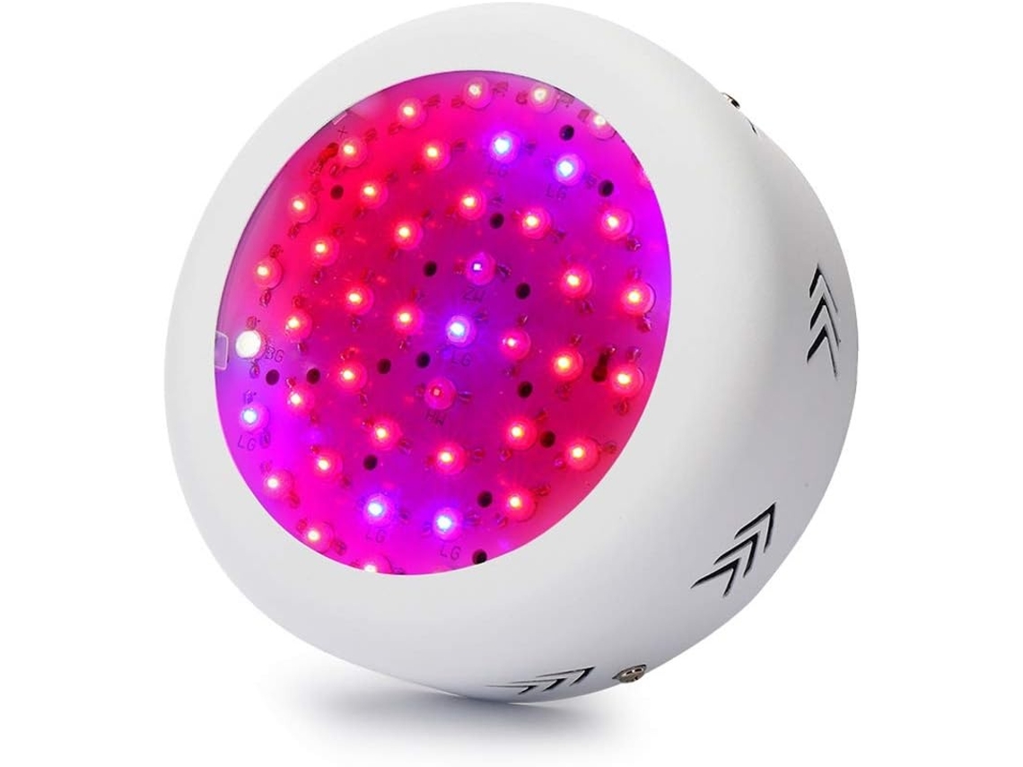 Lurelia Lâmpada Led Para Plantas 150 W, Espectro Completo, Ufo, Vermelho/azul