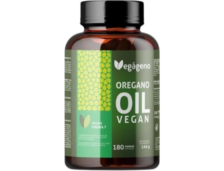 Aceite De Orégano Con Omega 9 200 Mg 180 Cápsulas Vegágeno