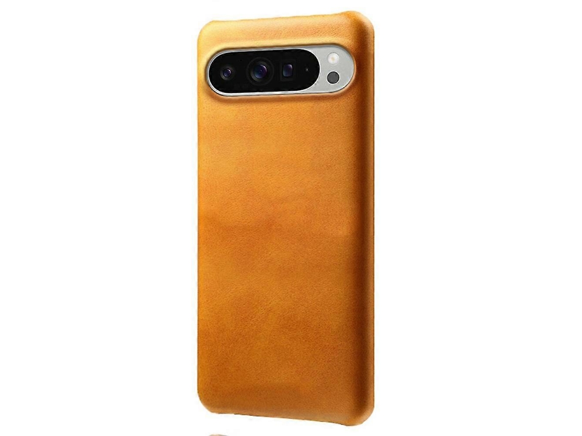 Capa Telemóvel Em Couro Pu E Pc Com Textura De Pele Para Google Pixel 10 Pro Xl Elysve