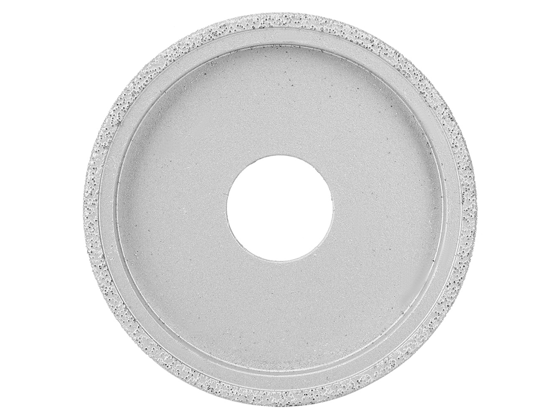 Rueda De Esmeril De Diamante Soldada 7.3cm Para Piedra Mármol Cerámica, Herramienta De Esmerilado Plana 1.0cm
