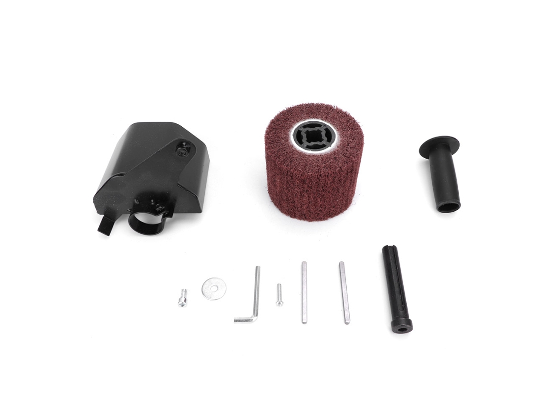 Amoladora Angular Para Polir Com Lixa Para Metal Aço Madeira Mármore Aço Inoxidável (m14)