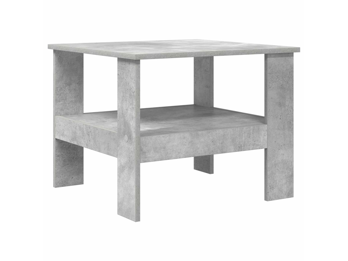 Mesa de centro Cinzento MAISON EXCLUSIVE em madeira tratada, 57x55x45 cm