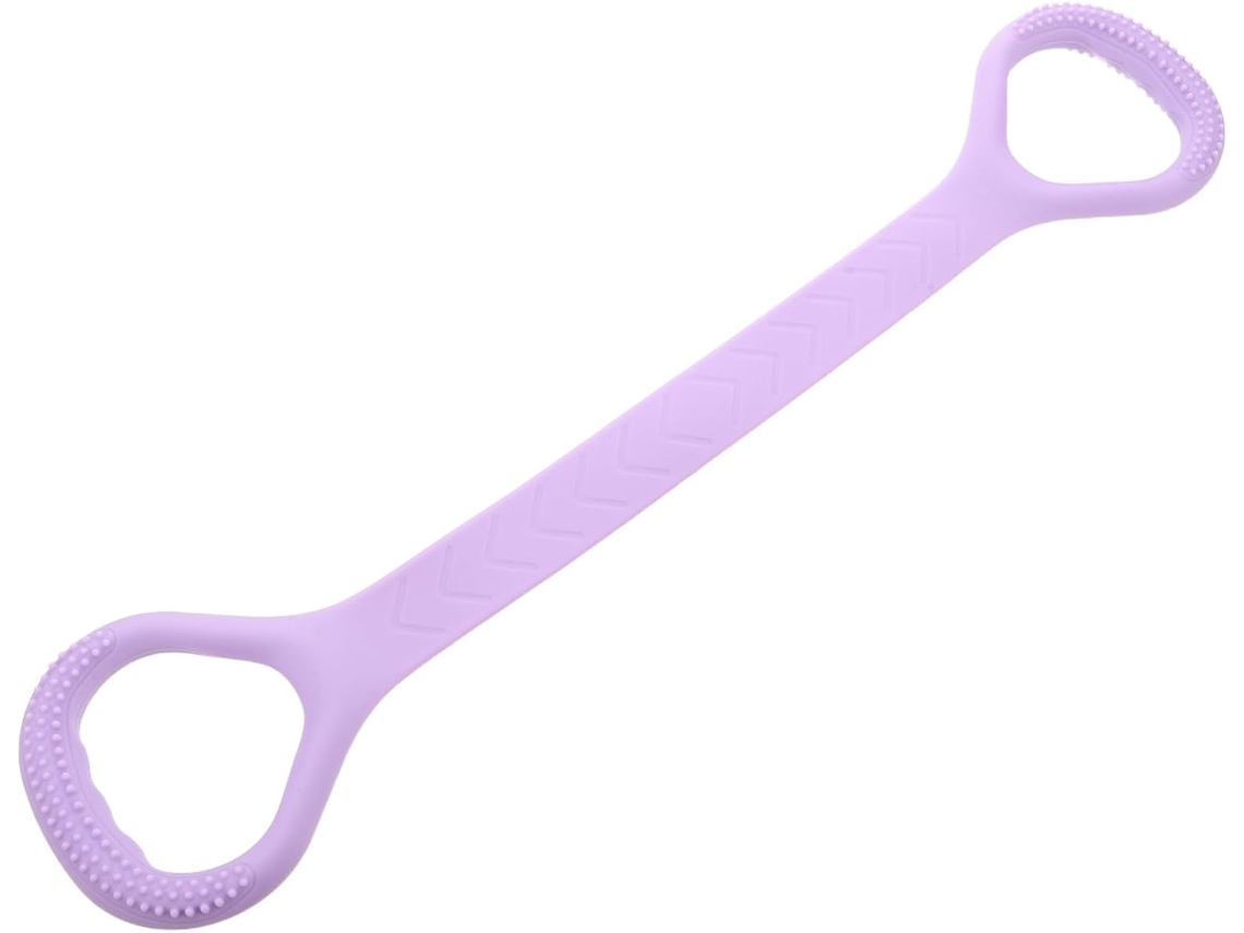 Faixa Elástica De Resistência Toddmomy Figure Para Mulheres, Roxa, Exercícios Braço, Alongamento, Mobilidade E