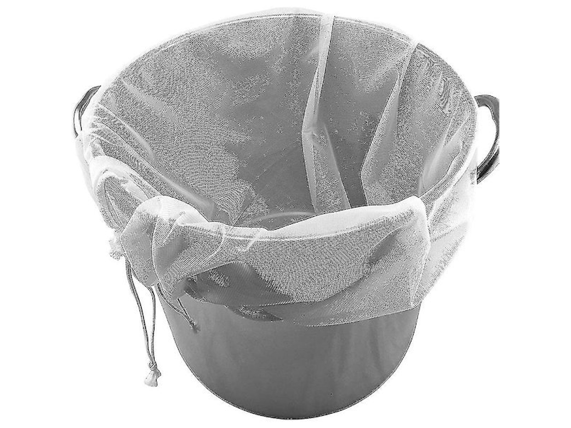 Saco Filtrante Para Fabricação Caseira De Cerveja, Ideal Para Coar Malte, Mosto E Polpa. Feito Em Nylon De Malha Fina