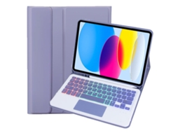 Capa Com Teclado Bluetooth Retroiluminado E Slot Para Caneta Para Ipad Pro 9.7 Polegadas Português