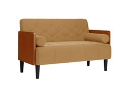 Loveseat Sofa, Loveseat Sofas Vidaxl Marrom Veludo (n/a)
