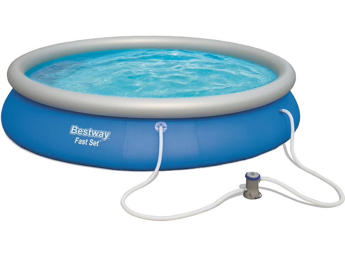 Conjunto Piscina Insuflável BESTWAY 57313 (9677 L - 457x84cm)