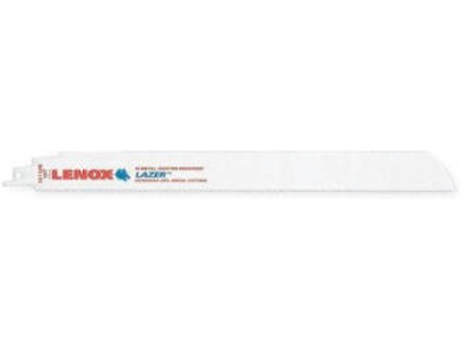 Lâmina LENOX S De Lazer Bi-Metal Reciprocating (10Tpi 305x25x1.07 - Pack De5)