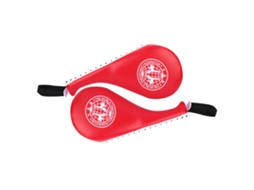 Target Pad De Entrenamiento Para Taekwondo Karate Boxeo Golpes Patadas Espuma Suave Pu Rojo Adultos Niños