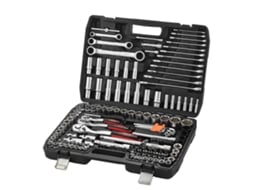 Conjunto De Soquetes E Pontas Kit De Reparo De Pneus De Carro - 151 Peças