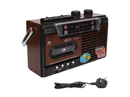 Gravador Portátil Rádio Am Fm com Cartão Usb LAXISCREED
