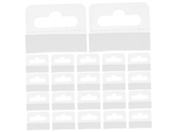 Ganchos Autoadesivos Ideais Para Etiquetas De Pvc Transparente. 200 Un