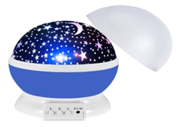 Lurelia Projetor De Estrelas Com Luz Quente, Rotação 360º, Projeção Para Quarto Infantil