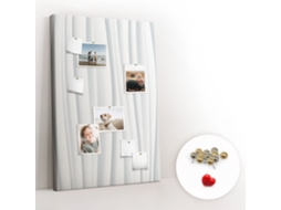 Painel De Cortiça Para Parede Abstração De Linhas Para O Escritório Espelharte (80x120 Cm)