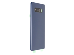 Aetheria tampa de Vidro Traseira com Lente de Câmera Pré instalada para Samsung Galaxy Note 8 Sm N950 Azul