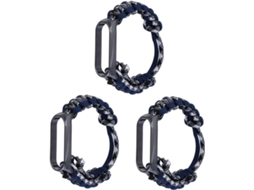 Conjunto De 3 Pulseiras Ajustáveis Compatíveis Com Smartwatches E