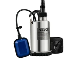 Bomba de Água Submersível para Esgoto Bomba de Água Limpa 550 W VEVOR