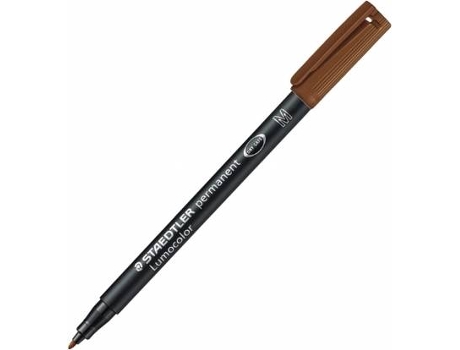 Marcador Permanente  Lumocolor 1 mm Castanho