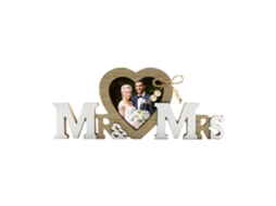 Laxiscreed Moldura De Madeira Em Forma De Coração Para Fotos De Casamento, 25cm, Estilo Clássico Inglês