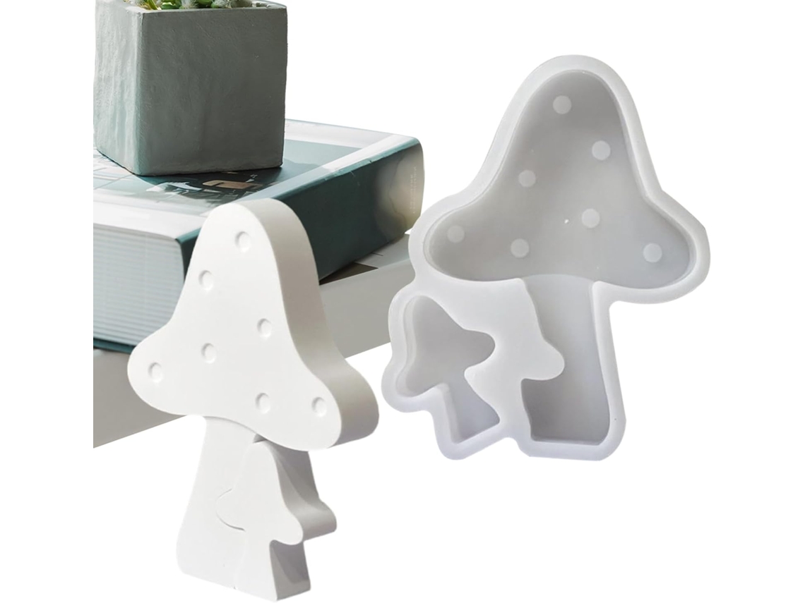 Moldes De Silicone Cogumelos