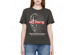 Rockinstone Terminator Dark Fate No Fate Solid Smoke Adult T-shirt Size:xxl