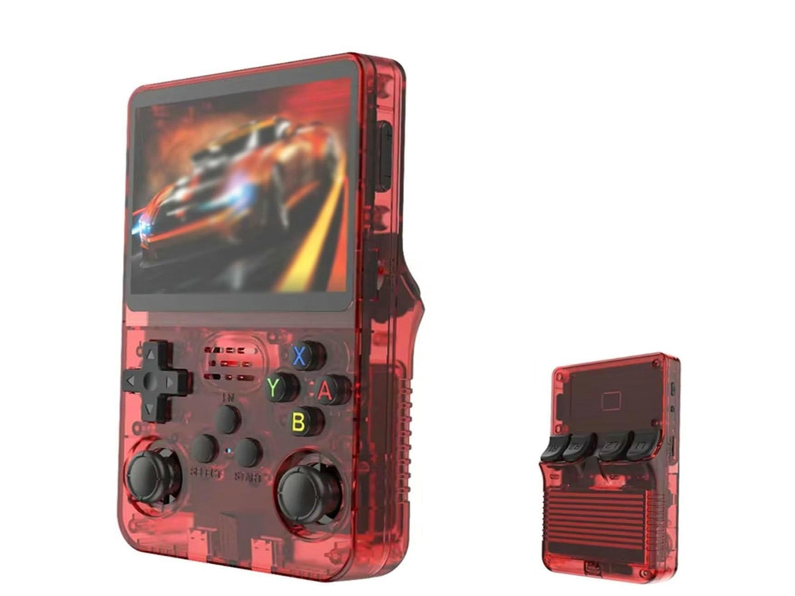 Console Portátil Retrô, Tela Ips de 3,5 Polegadas, 128gb AQUAFORGE