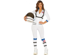 Fato de Mulher DISFRAZZES Astronauta Eua (Tam: S/M)