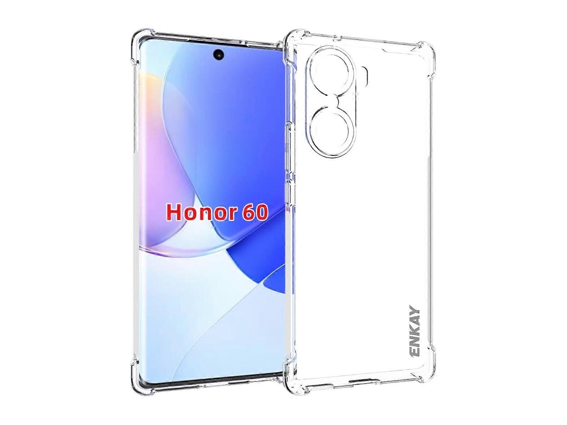 Capa Transparente De Tpu Resistente A Impactos Enkay Para Honor 60