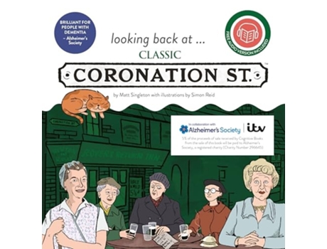 Livro looking back at... Classic Coronation Street de Singleton e Matt (Inglês)