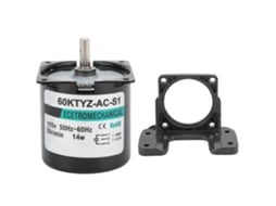 Yuru motor Síncrono Ca 14w 30rpm Ac110v Xd60ktyz Alta Torção Eixo Central Controle Bidirecional para Indústria Automática