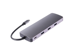 Lurelia Cabo Adaptador Usb-c Para Vga, 4k, 1080p, Com Alimentação, Cinza