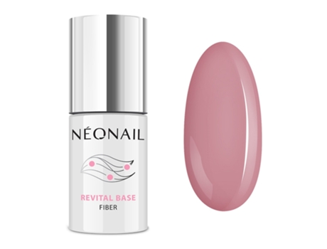 Base De Revestimento Híbrido Warm Cover, 7.2ml Da Neonail Revital Fórmula Potente Com Fibra Para Fortalecimento De Unhas. Transforme Suas Unhas Frág