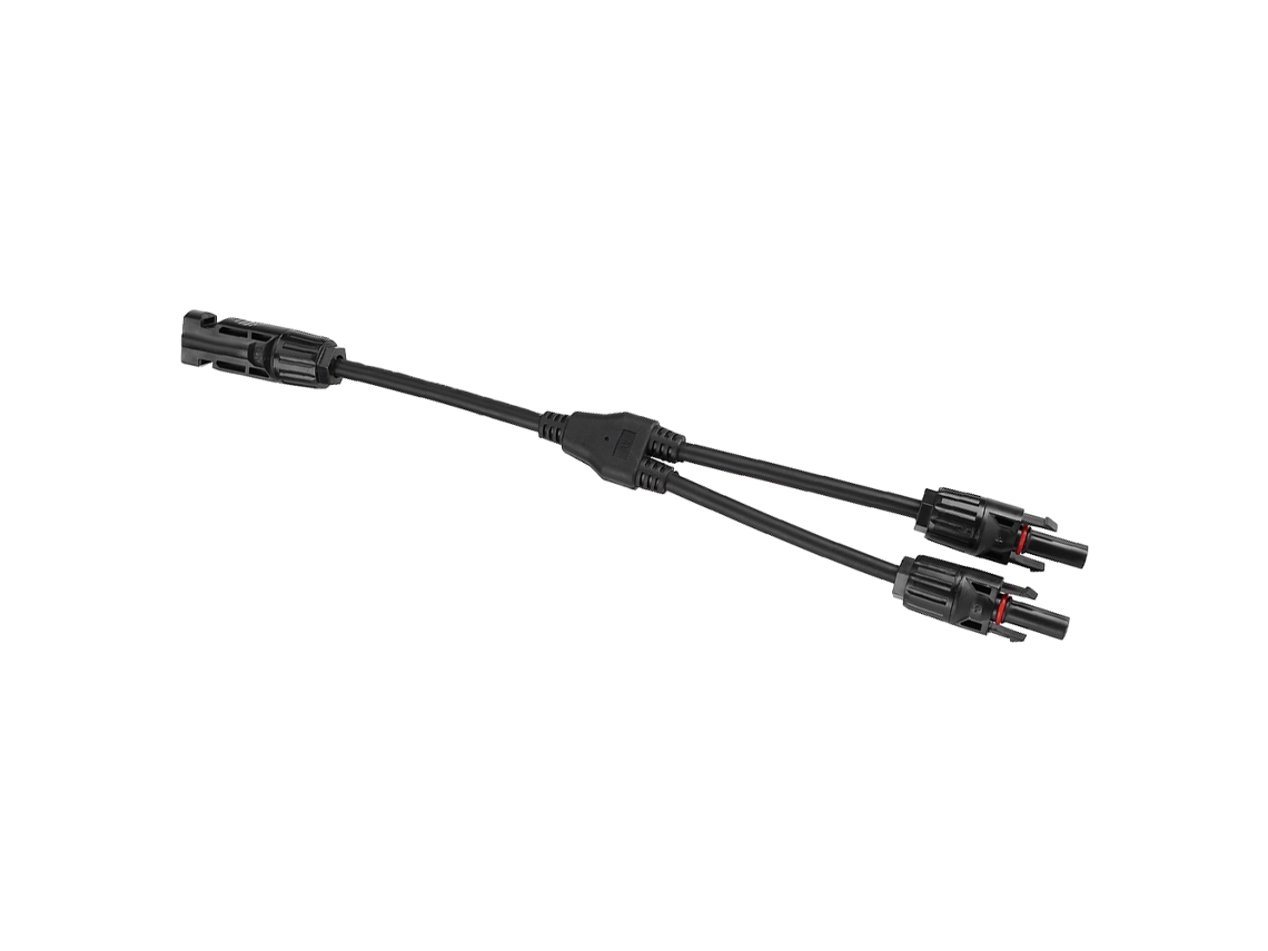 Conector Tipo Y Macho Fêmea Para Painel Solar Extensão Cabo Pv
