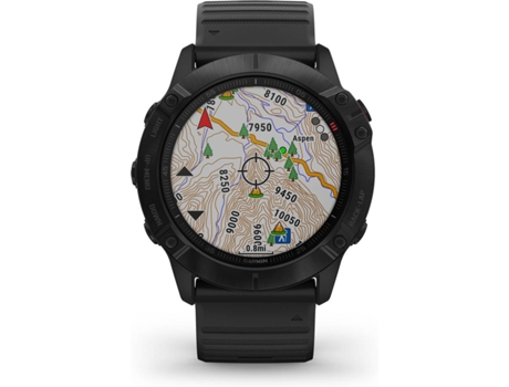 Relógio Desportivo GARMIN Fenix 6X PRO (Bluetooth - Até 21 dias de autonomia - Preto)
