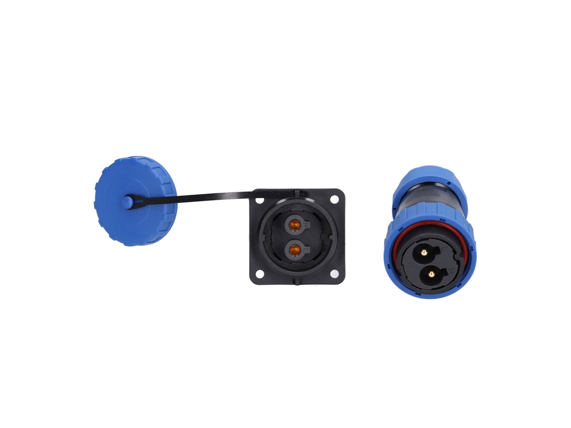 Conector À Prova D'água Quadrado Com 4 Furos, Ip68, Tomada De Energia Para Aviação, 250 V, 45 A, Cabos E Fios, Pino Lp282