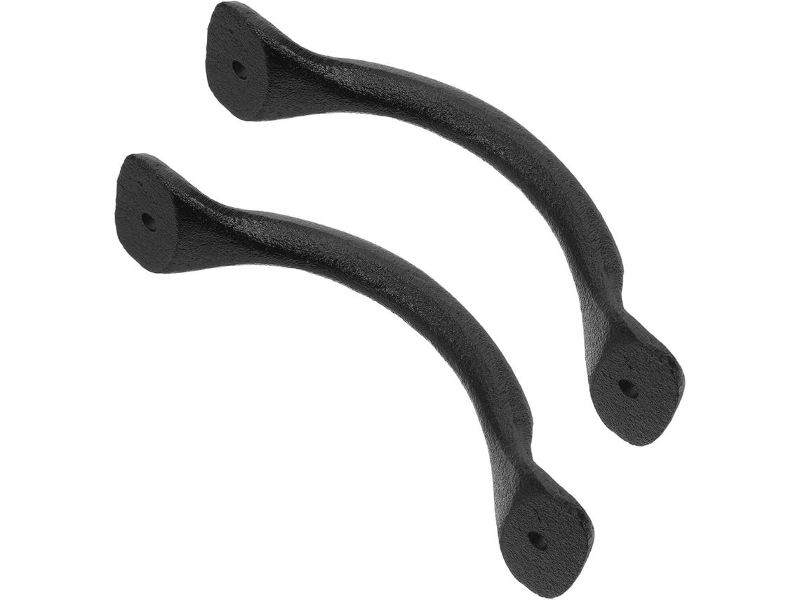 Puxadores De Ferro Fundido Para Gavetas, Conjunto De 2 Peças, Resistentes, Estilo Retrô, Para Armários E Cômodas, Ideais
