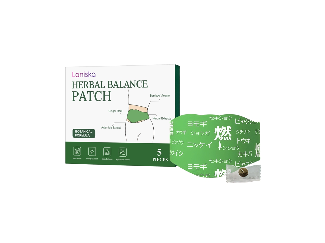 Parche Suavizante Herbal Para Equilíbrio Corporal