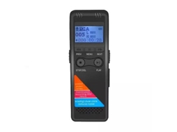 Mini Gravador De Voz Digital, Mp3 Player E Carregamento Usb 32 Gb Yizhood (preto)