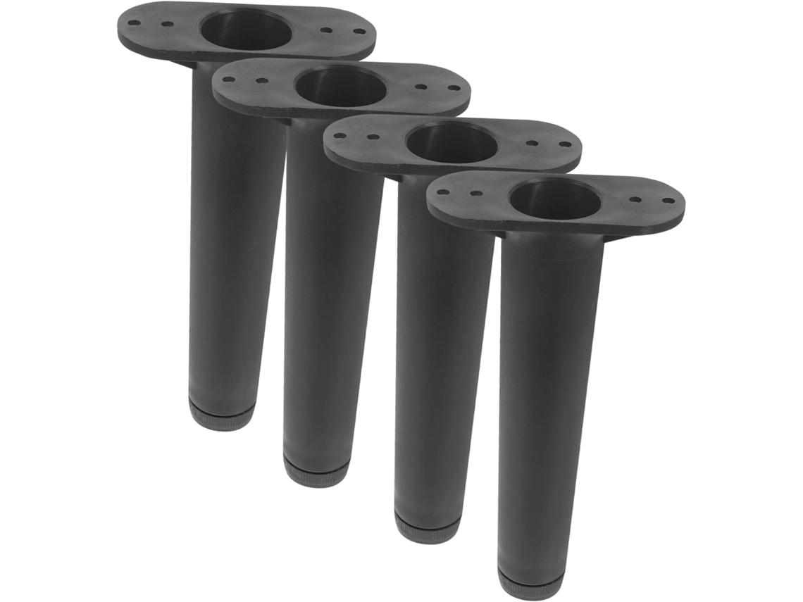Conjunto De 4 Pés Ajustáveis Para Estrutura Cama, Pés De Suporte Para Móveis Com Superfície Lisa E Capacidade Carga
