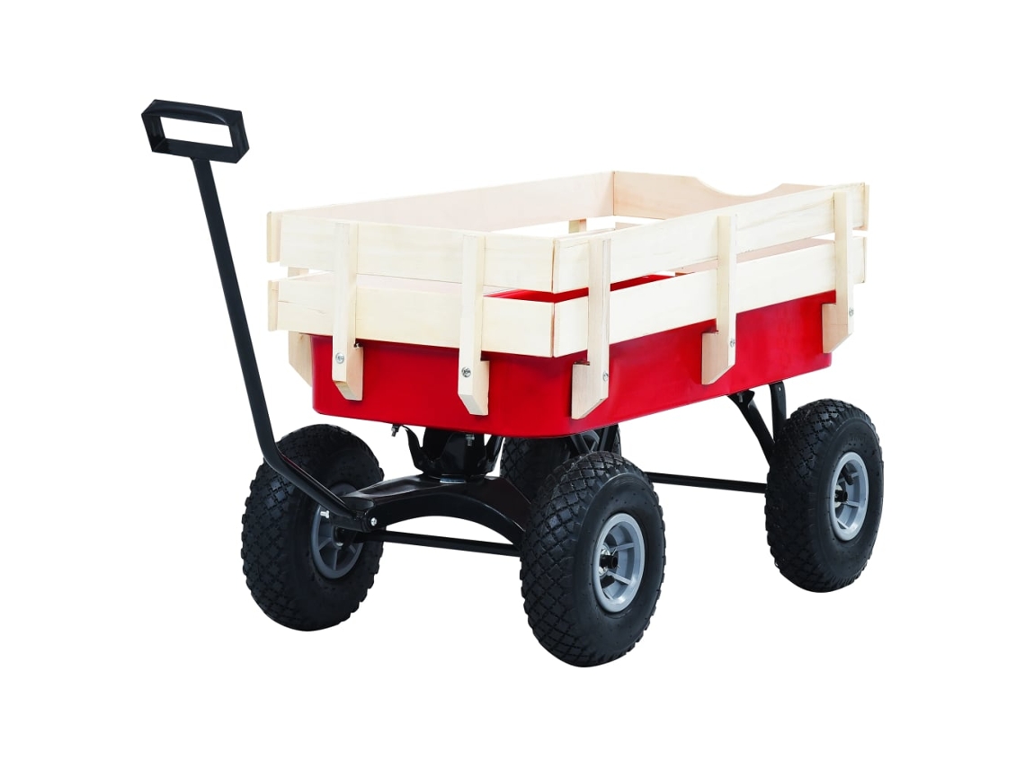 Carrinho de Mão 150 Kg Vermelho MAISON EXCLUSIVE