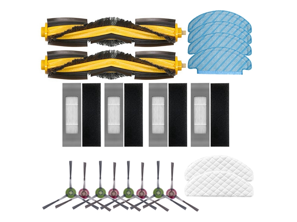 Acessório para Aspiradores ECOVACS Filtro hepa ecovacs deebot t8 panos limpa