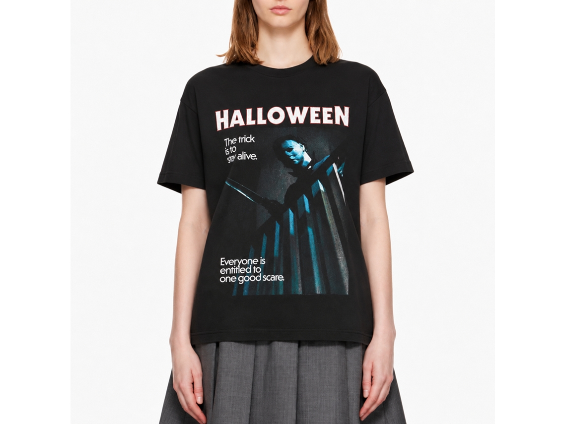 Rockinstone Halloween Stay Alive Black Adult T-shirt Size:xl