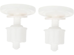Parafusos De Plástico Pom Para Assento Sanitário, 2 Peças, 14-18mm