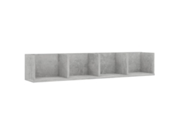 Wall Shelf, Wall Shelves Vidaxl Cinzeto Madeira Processada (n/a)