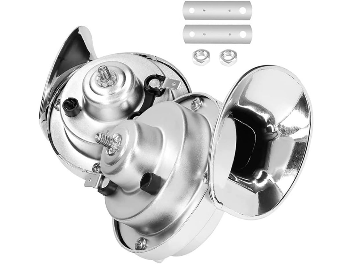 Haut-parleur Radio Kit D'alarme Forte Pour Voiture, Escargot, Air, Bateau, Moto, Double Tonalité,