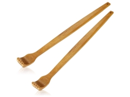 Arranhador De Costas De Madeira Manual 2 Peças Massager Para Alivio Imediato E Relaxamento