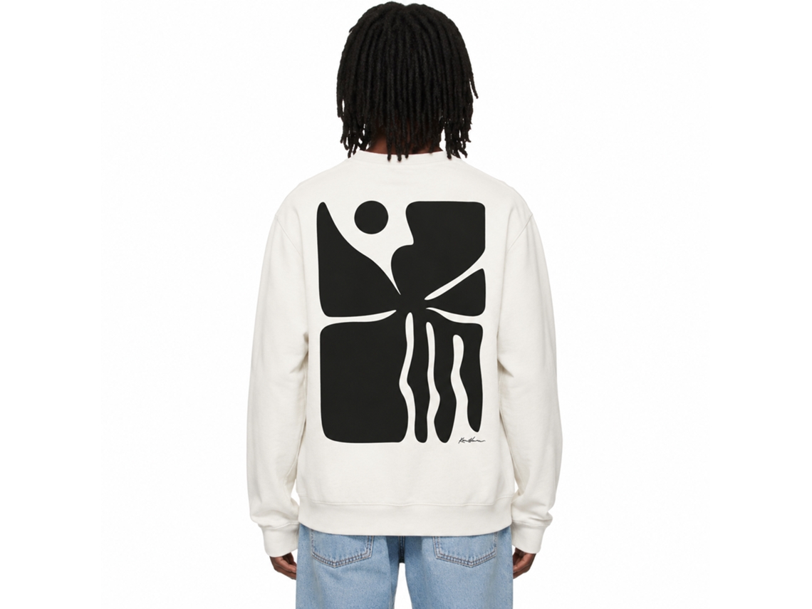 Rockinstone Skeleton Bloom Classic Sweatshirt Unique Designer Style