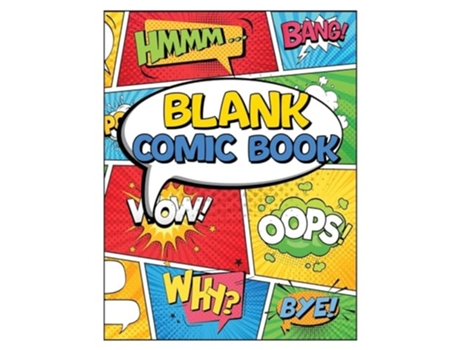 Livro Blank Comic Book Panels Draw Your own Comics And Create The Best Stories - Comic Panels And Templates For Drawing de Fairyland Books (Inglês)